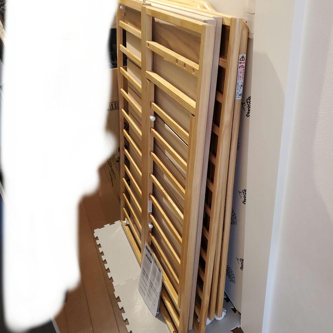 KATOJI ベビーベッド レギュラーサイズ 赤ちゃん布団&防水シーツ2枚付き