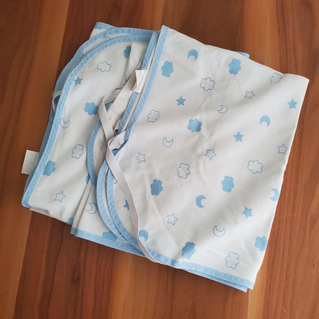 KATOJI ベビーベッド レギュラーサイズ 赤ちゃん布団&防水シーツ2枚付き