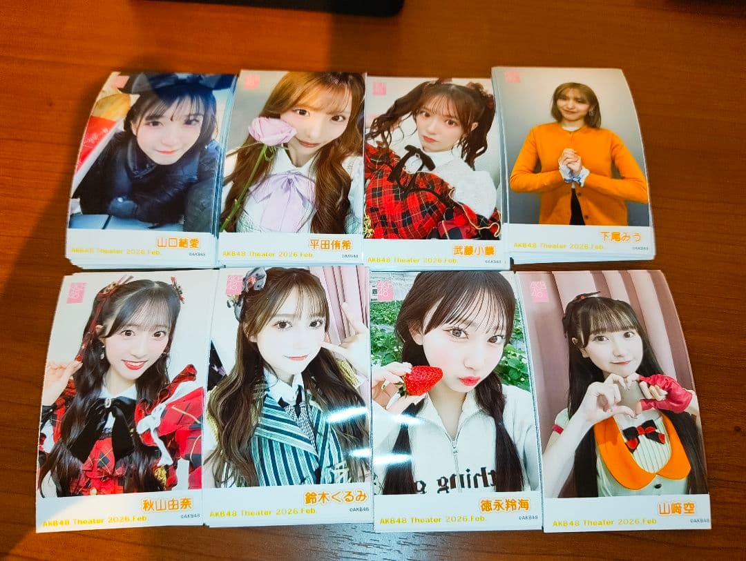 AKB48 ガラポンチャレンジ チェキ風ブロマイド