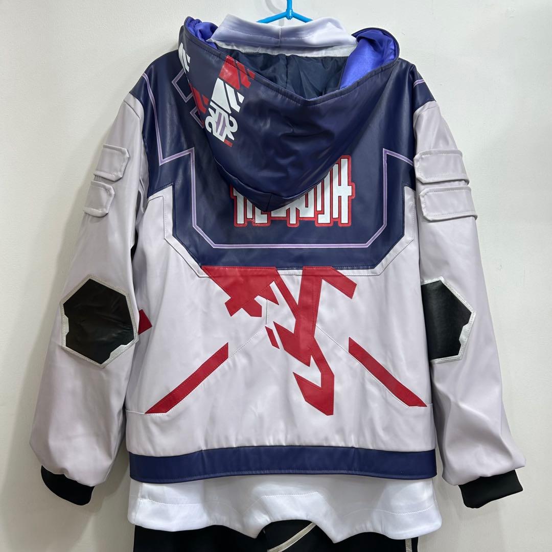 【フルセット】ヴァロラント アイソ コスプレ 衣装 ウィッグ 靴シューズ