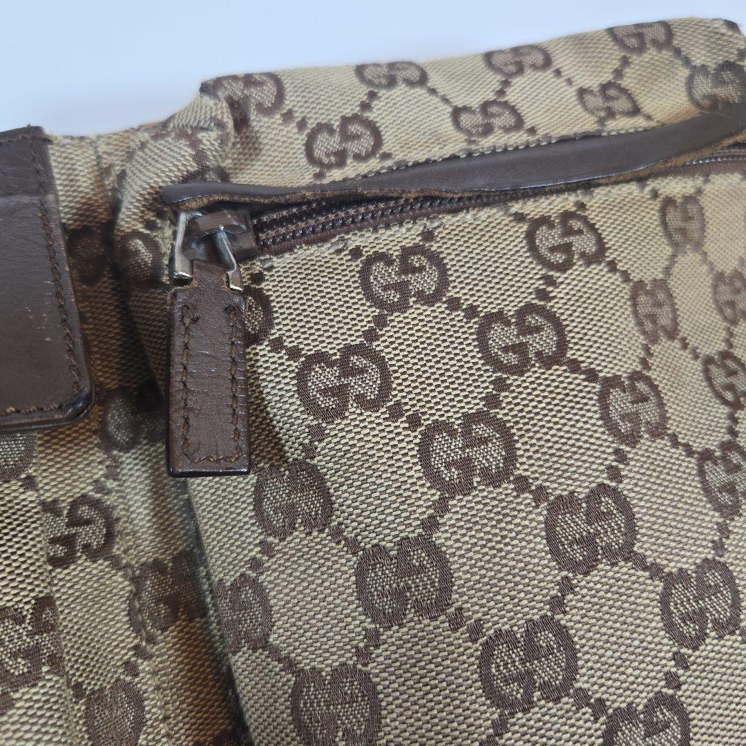 【かなかな】GUCCI★ボディバッグ★ウエストポーチ★GG柄★
