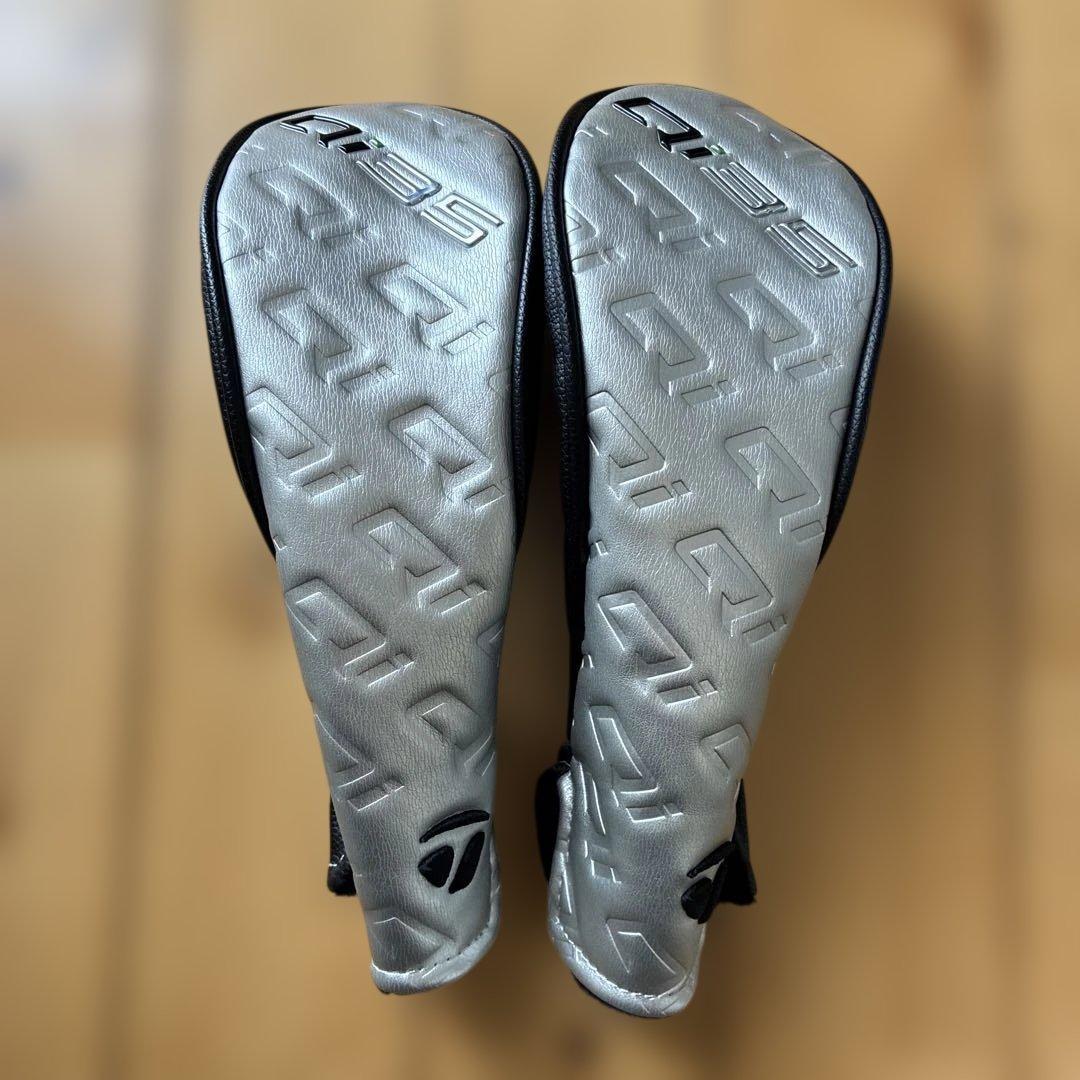 【美品】テーラーメイドQi35Max 4U .5U 2本セット純正ヘッドカバー付