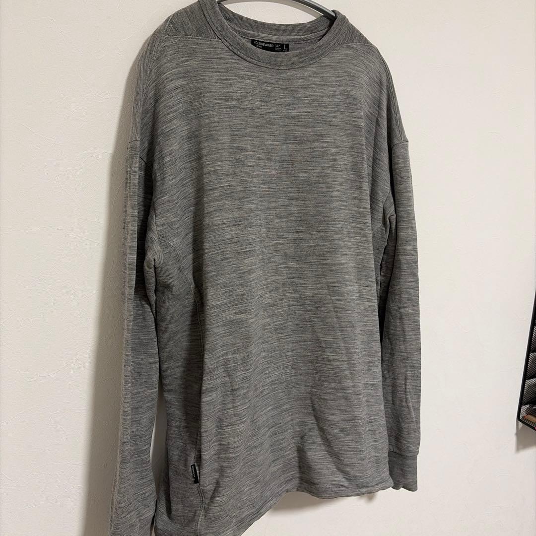 アイスブレーカー REAL FLEECE LS CREWE リアルフリース