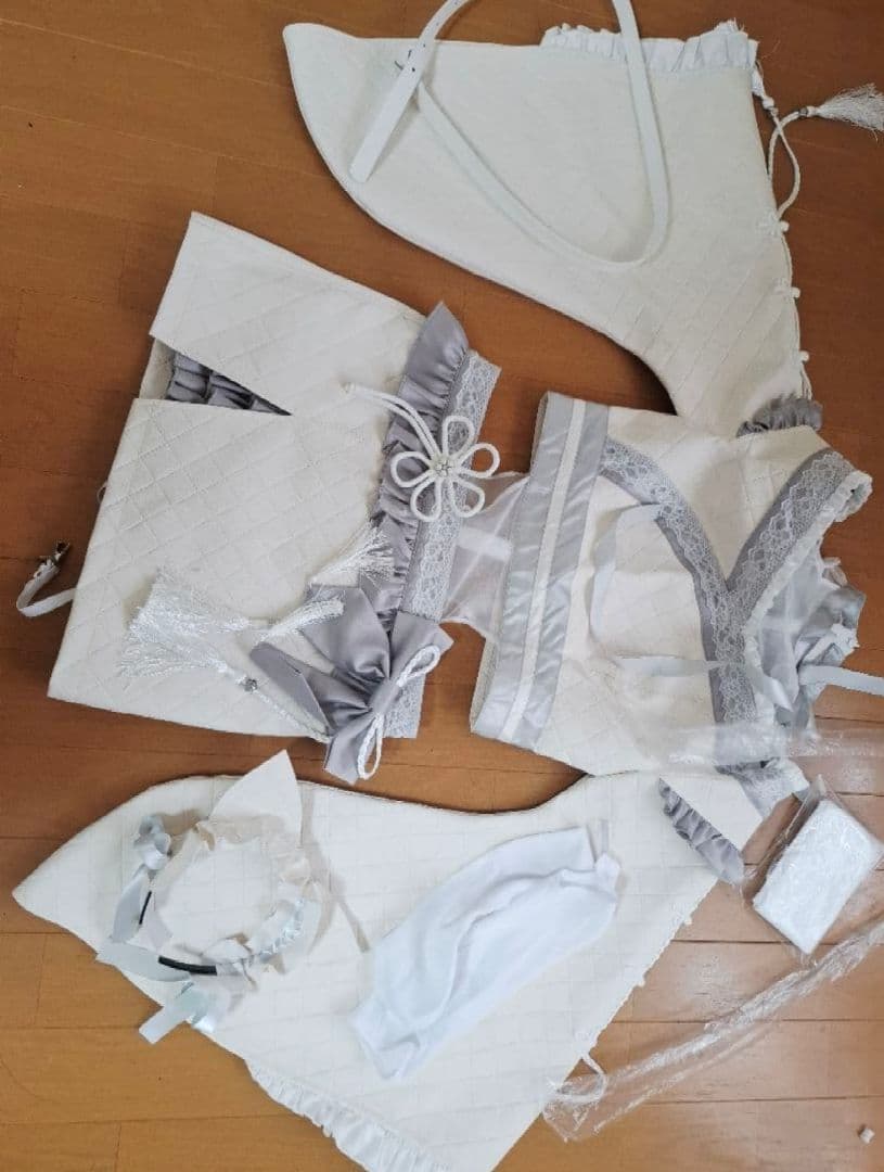 マリームーン 和風コスプレ衣装 フレアスリーブ付き