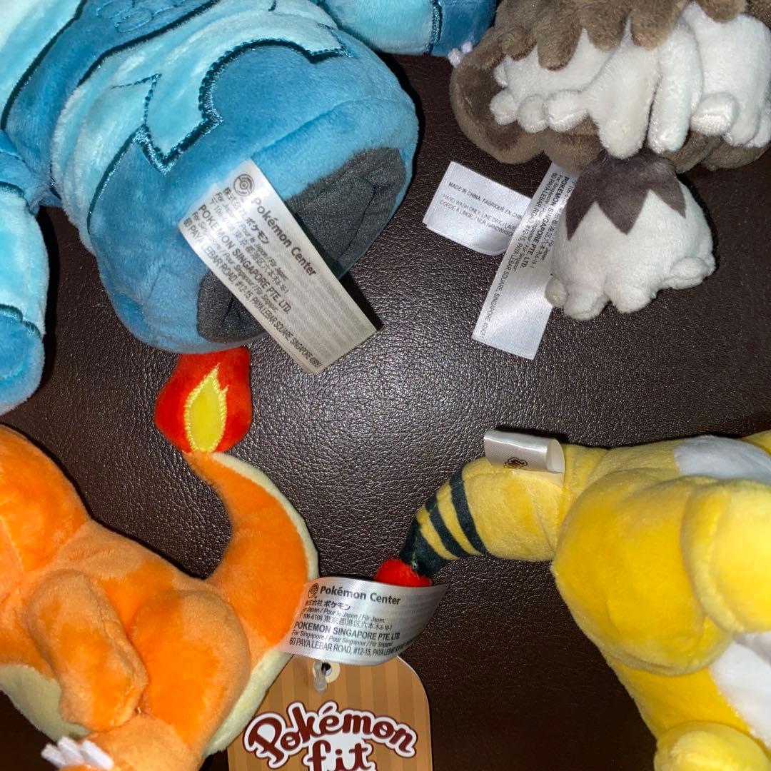 ポケモン　fit ジグザグマ　デンリュウ　ドータクン　ヒトカゲ