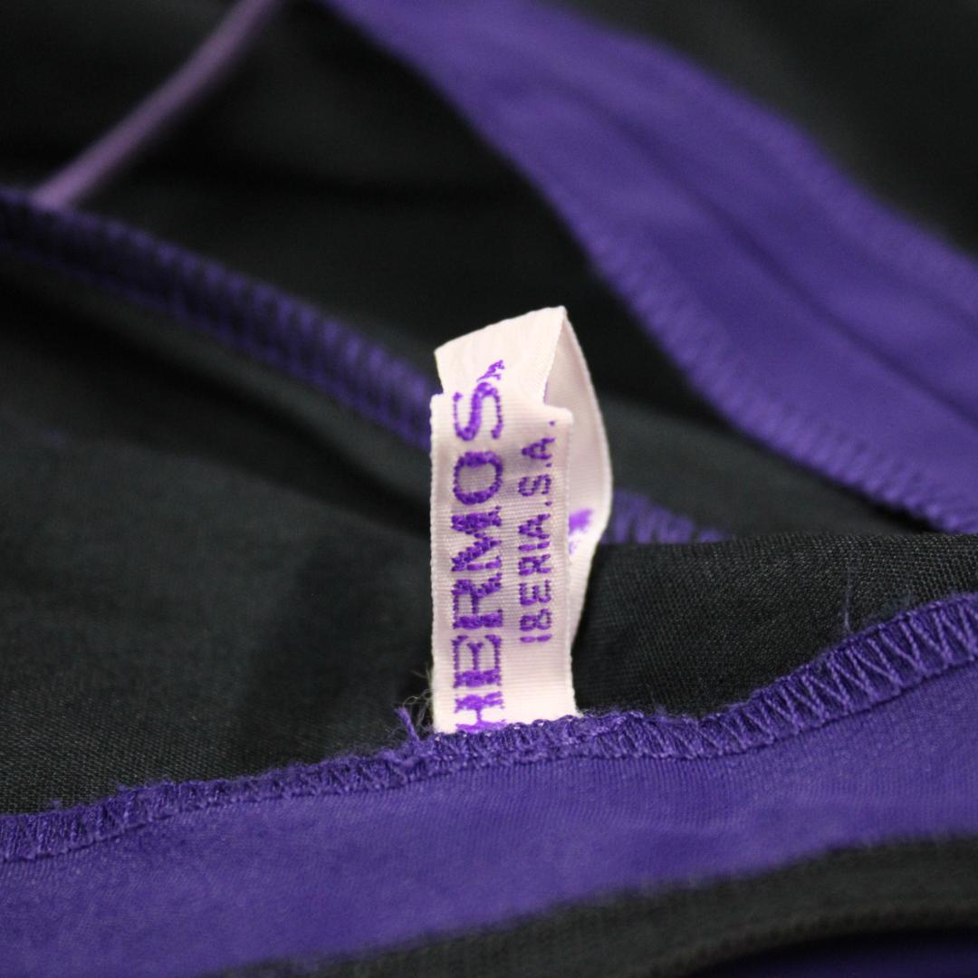 【美品 フラメンコ衣装】パープル HERMOSA IBERIA ワンピース 紫