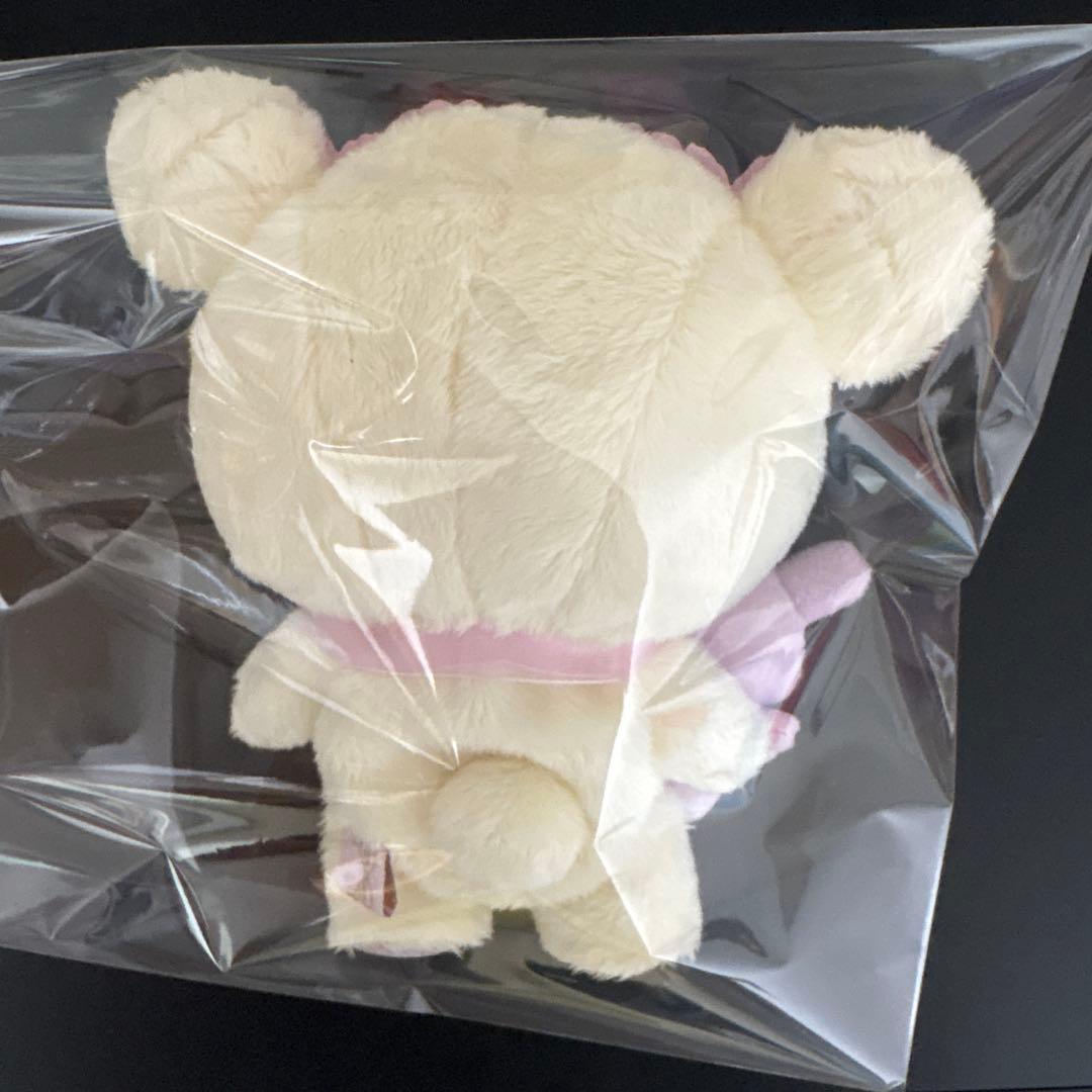 コリラックマ　おすわりぬいぐるみ　パープル