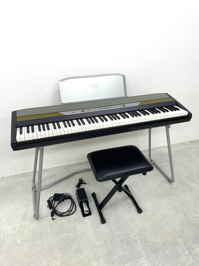 KORG コルグ SP-250 電子ピアノ 88鍵 スタンド、イス、ペダル付