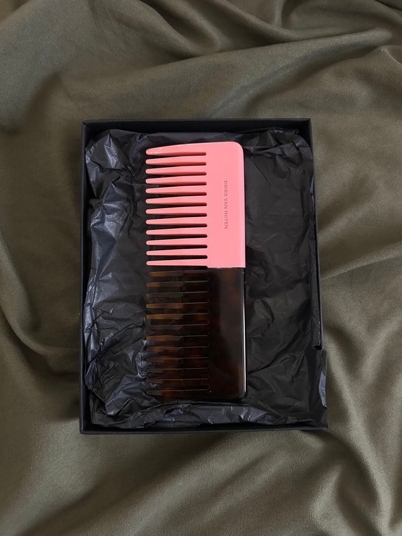 DRIES VAN NOTEN ツートンコーム 約23cm