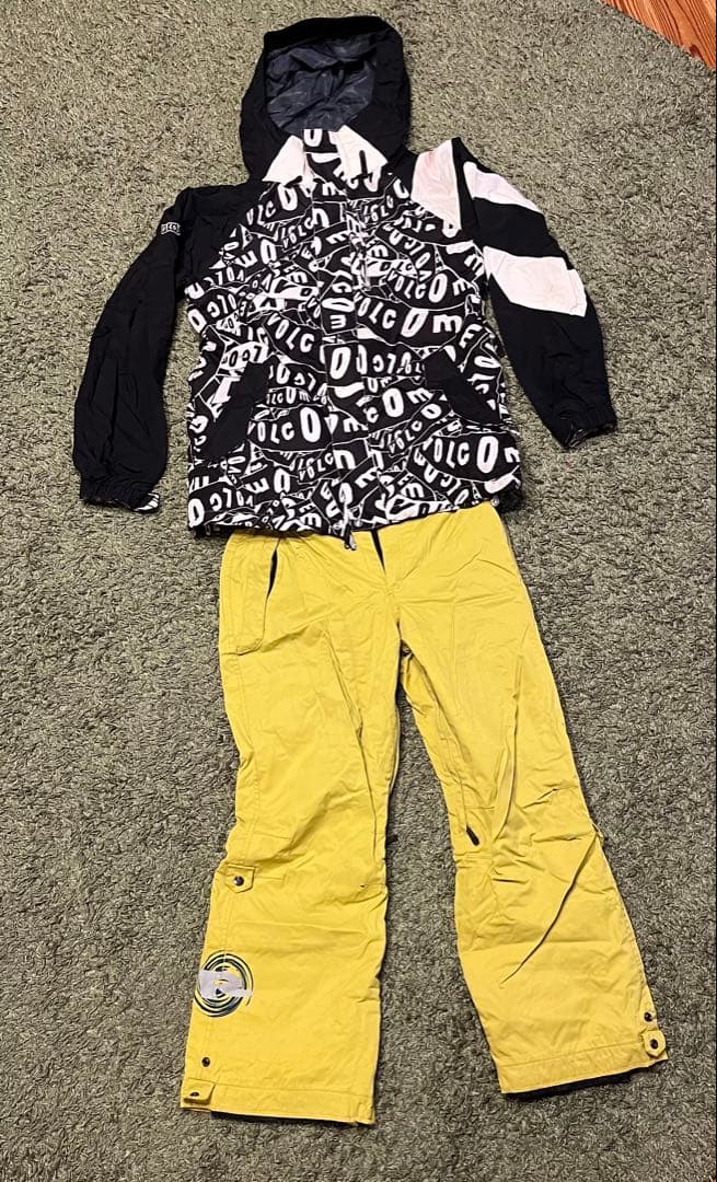 volcom rideout スノーボードウェア上下セット