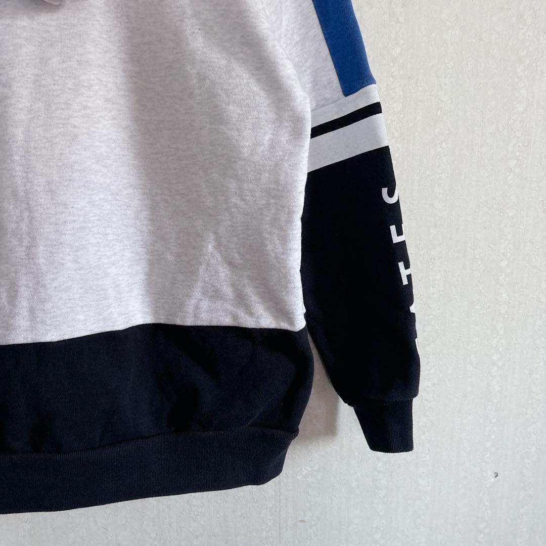 PEARLY GATES パーカー 配色 ロゴテープ ユニセックス サイズ0