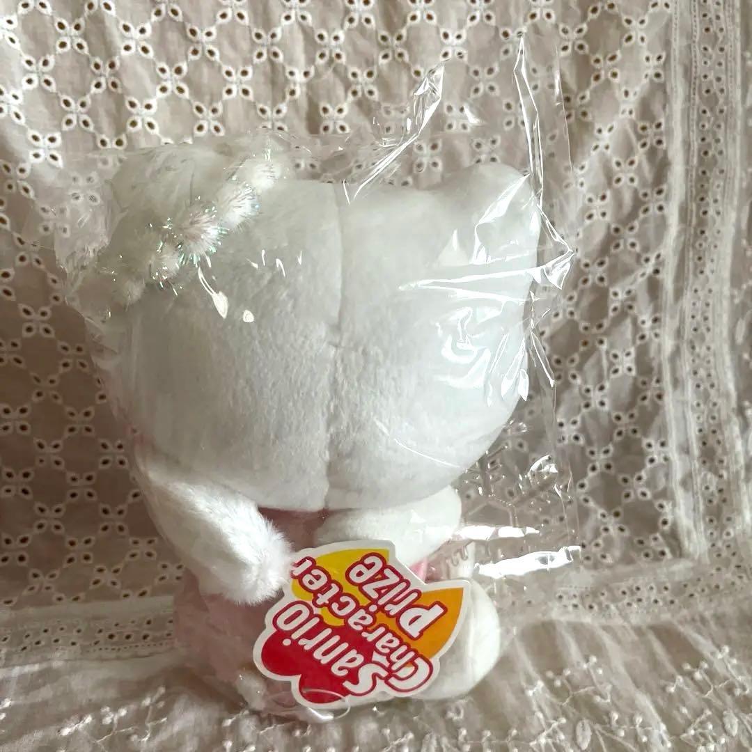 希少‼️エンジェルキティ雪の結晶 ふわふわ羽 天使の羽根 天使 ウィングリボン付き