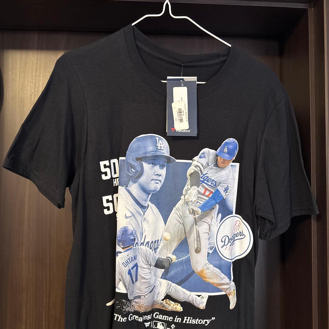 大谷翔平 50HR 50SB 記念Tシャツ(日本未発売)