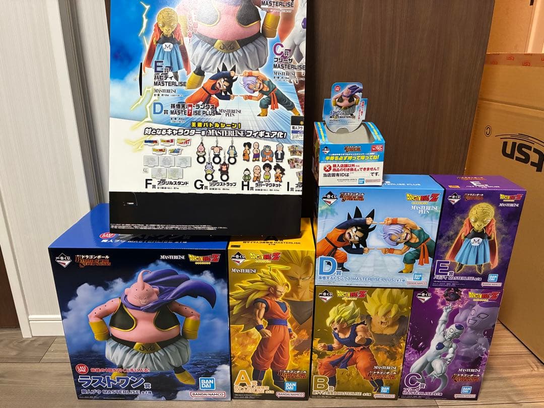 [完売続出]ドラゴンボール 一番くじフィギュアコンプリートセット販促POPつき
