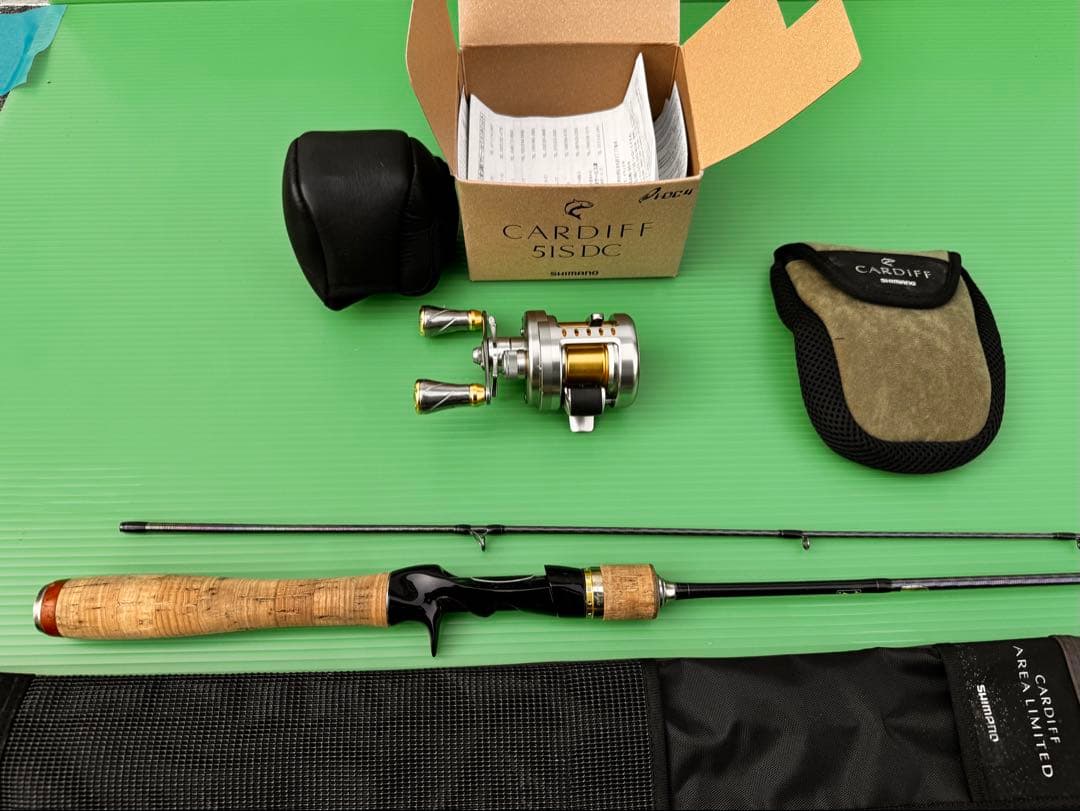 SHIMANO CARDIFF 51SDC トラウトロッド 6フィート