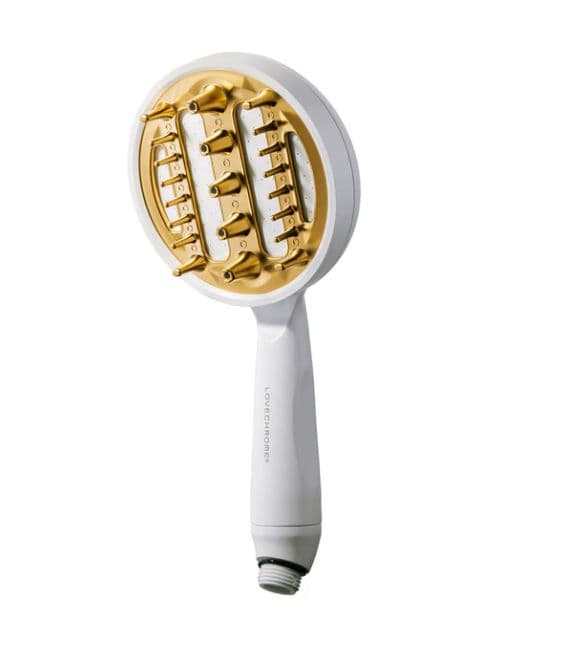 新品ラブクロム 美頭髪シャワーヘッド IPゴールド