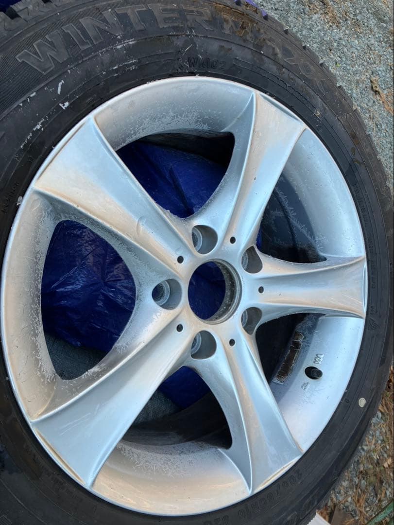 DUNLOP 205/60R16 スタッドレスタイヤホイール4本セット