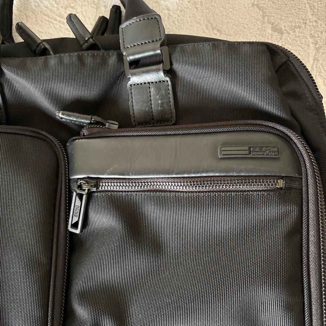 ほぼ未使用：ゼロハリバートン ZEST 黒 ブリーフケース 80737-BK