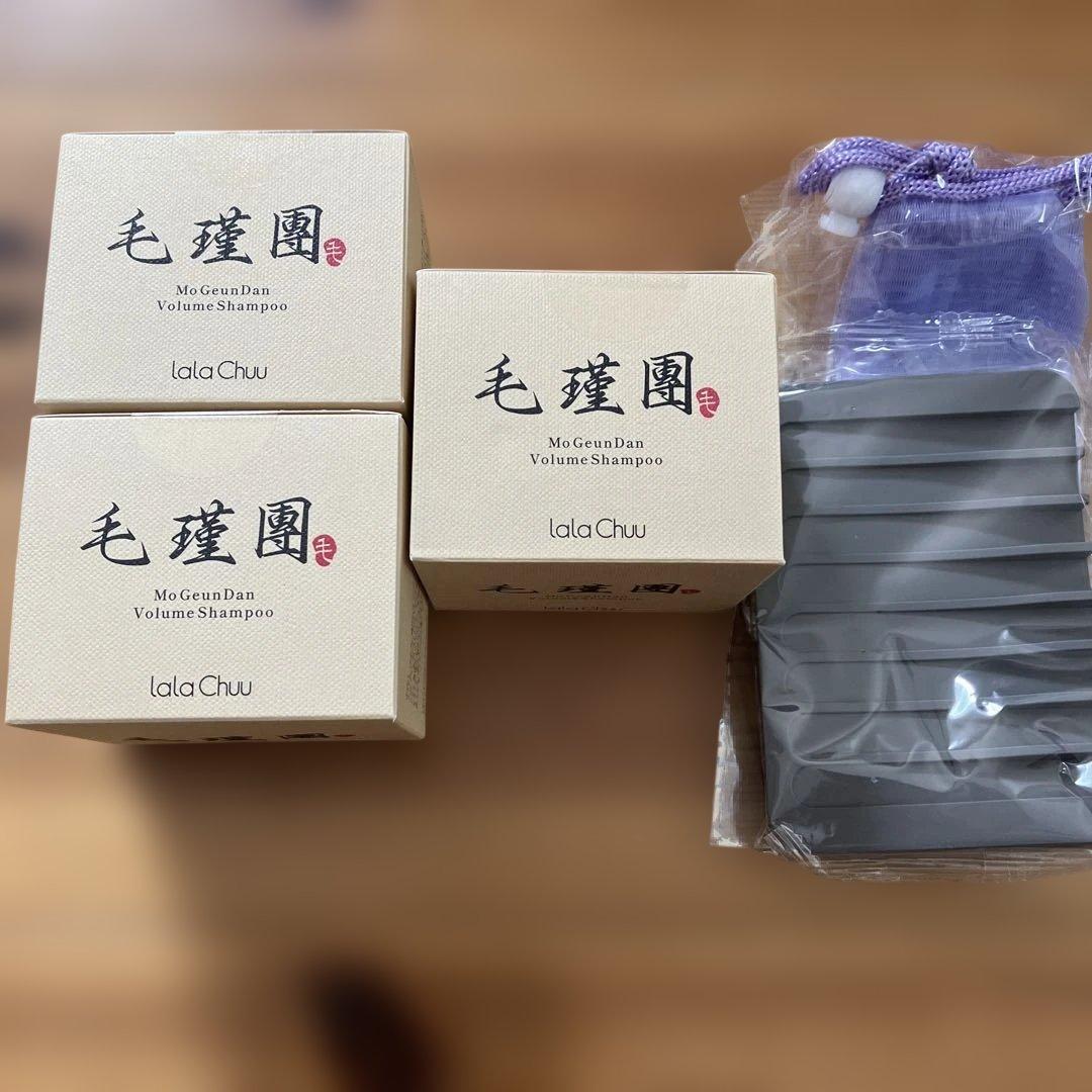 新品未開封　lala Chuu モウキンダン ボリュームシャンプー100g 3個