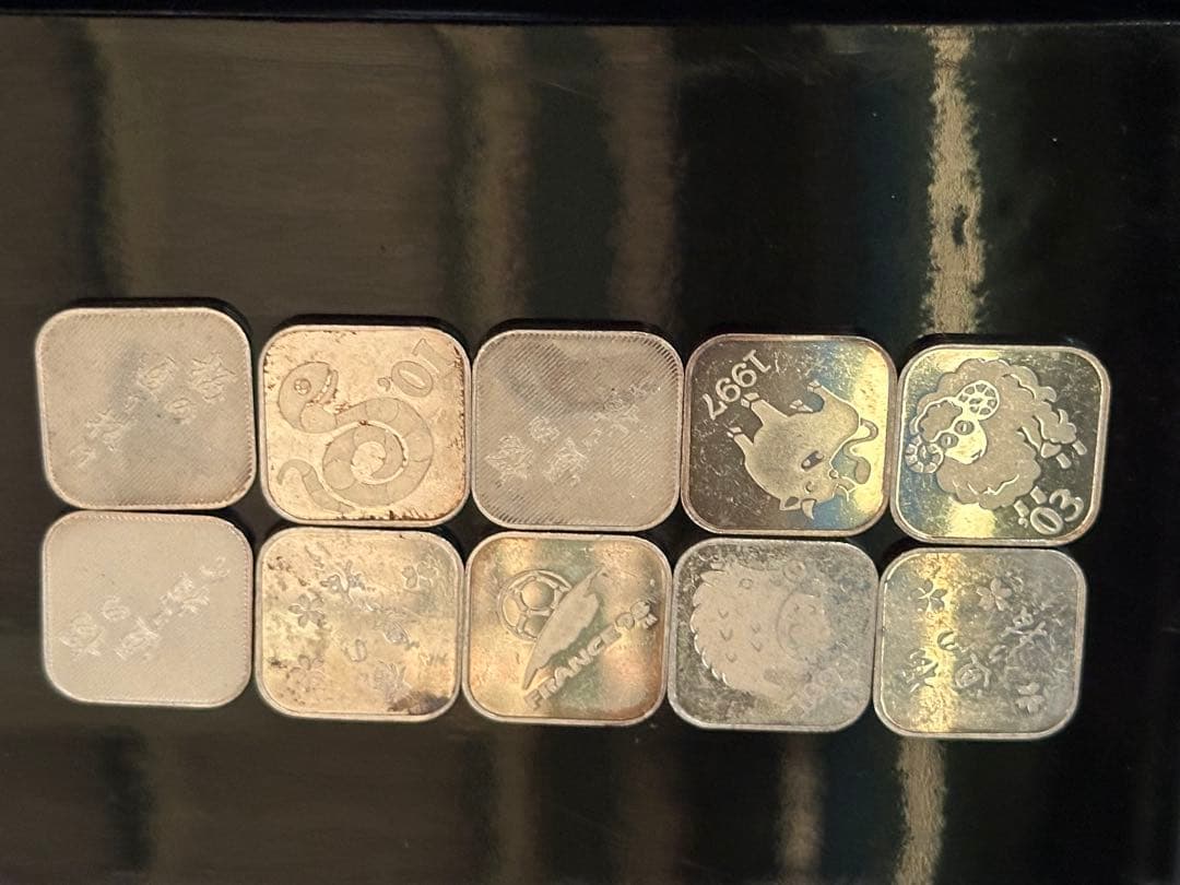 純銀 メダル 銘板 43.61ｇ