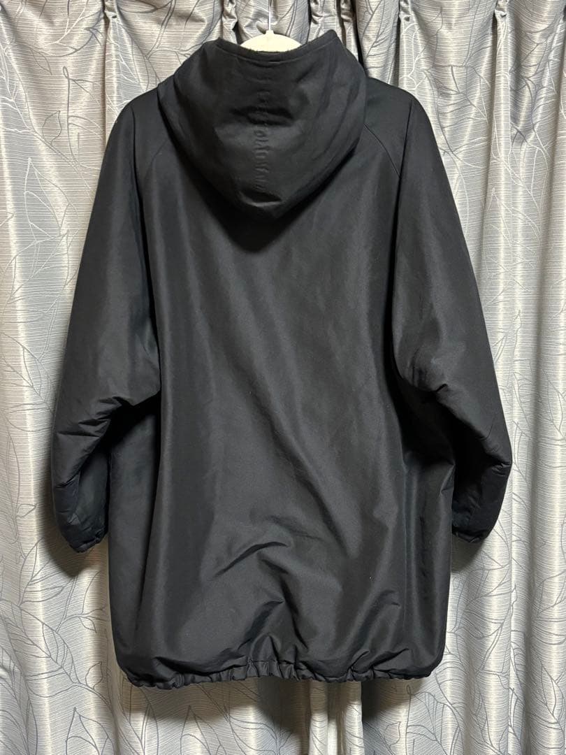 定価10.7万 COMOLI 20AW コットンシルク フーデッドコート 2