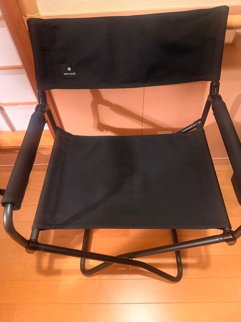 スノーピーク　ガーデンFDチェア　ブラック　雪峰祭