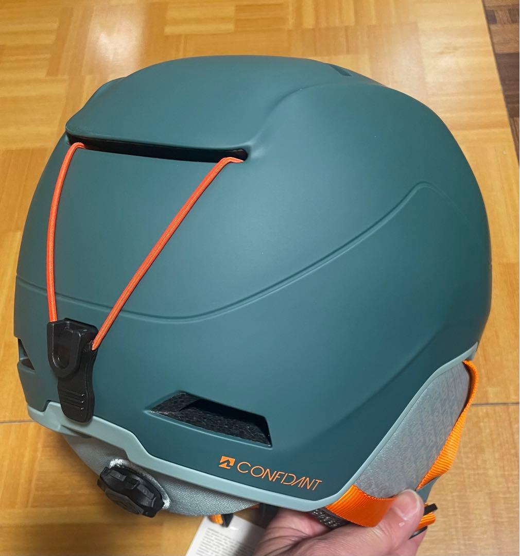 新品未使用MARKER ヘルメット CONFIDANT MIPSグリーンオレンジ