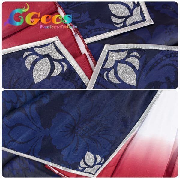 鈴木ヒナ 「藍の華」ライブ衣装　コスプレ衣装 ヒメヒナ HIMEHINA