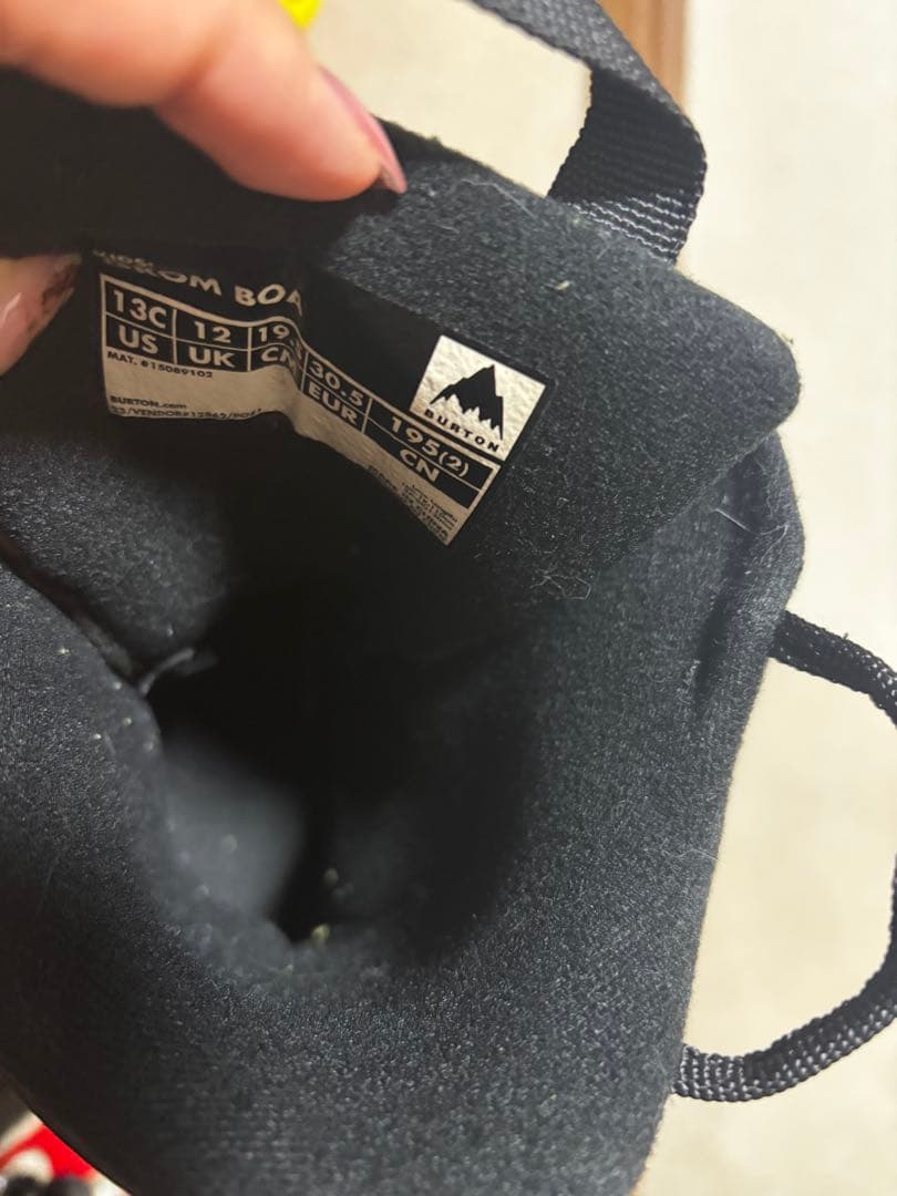 BURTON スノーボード　ブーツ19.5cm