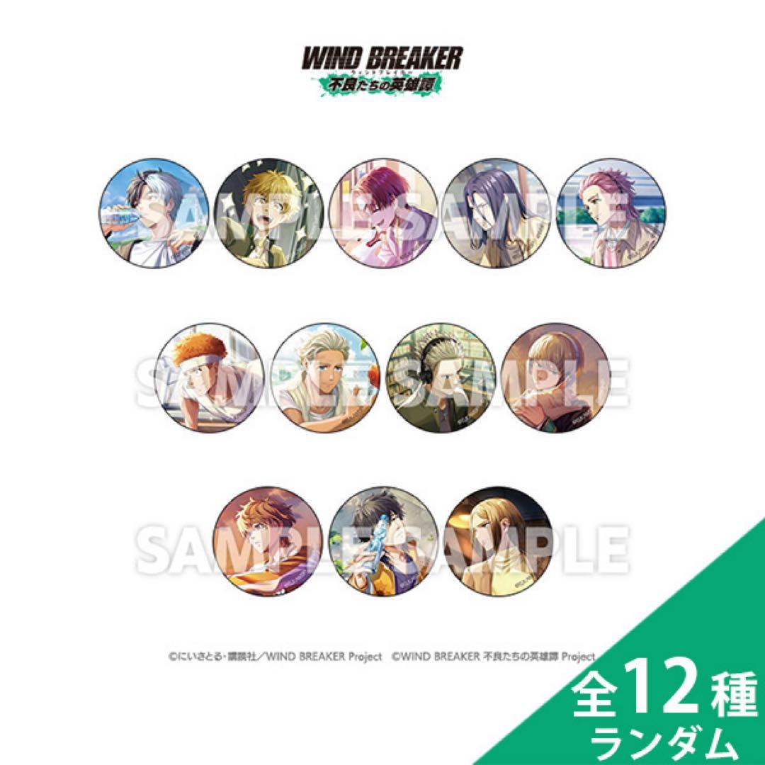 【希少レア新品未開封】WIND BREAKER AJ2025缶バッジコンプリート