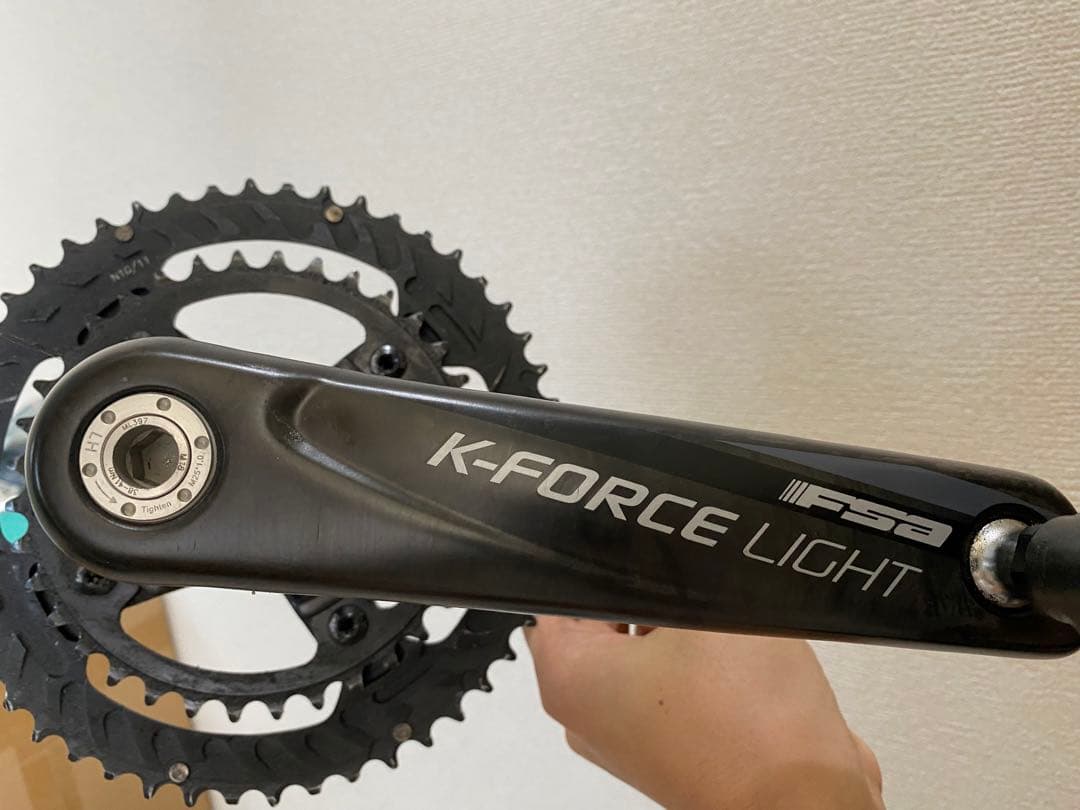 FSA-KFORCE LITE カーボンクランク　50/34t アーム172.5