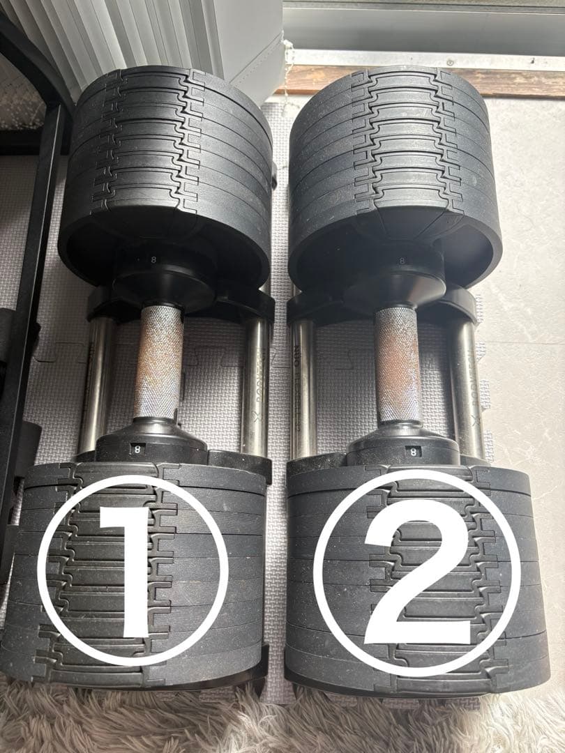 NÚO FLEXBELL 32kg 4kg刻みフレックスベル 可変式ダンベル②