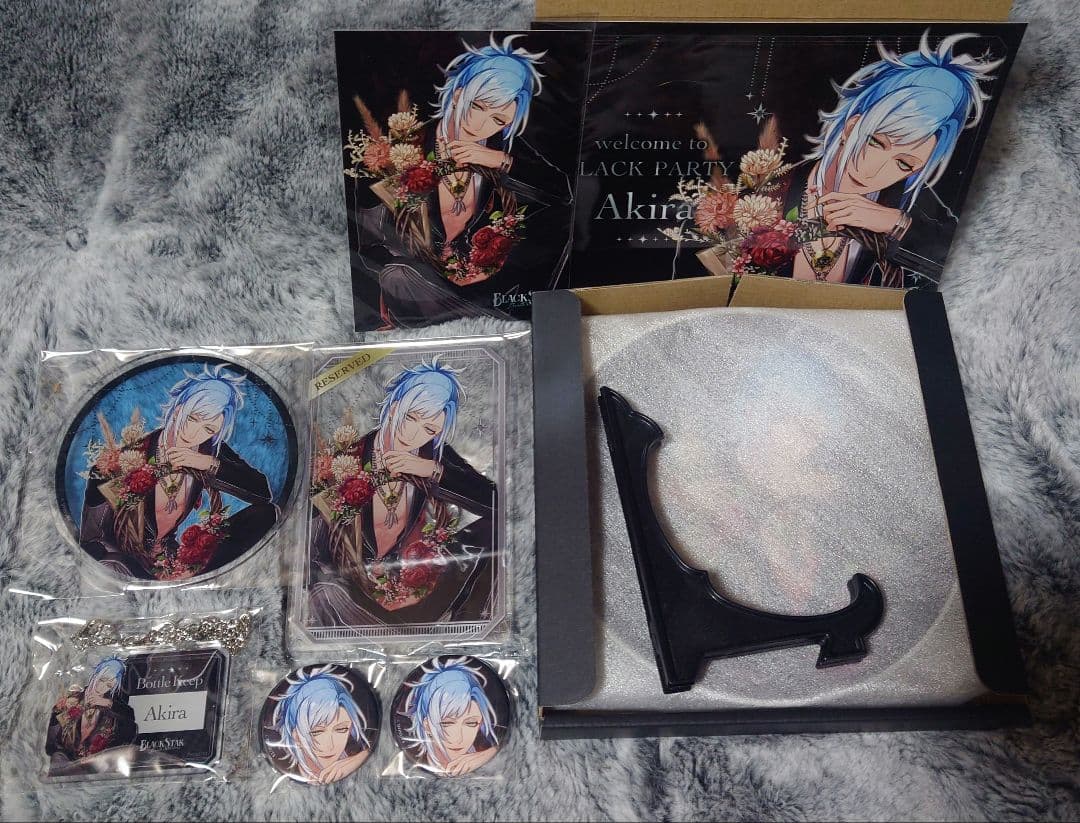 ブラスタ　ブラックスター　ラッフル　プレート　アクスタ　アクコ　晶