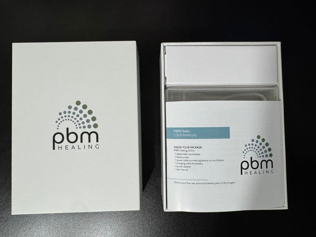 【pbm HEALING 拡張型】　マウスピース治療　インビザライン　光加速装置