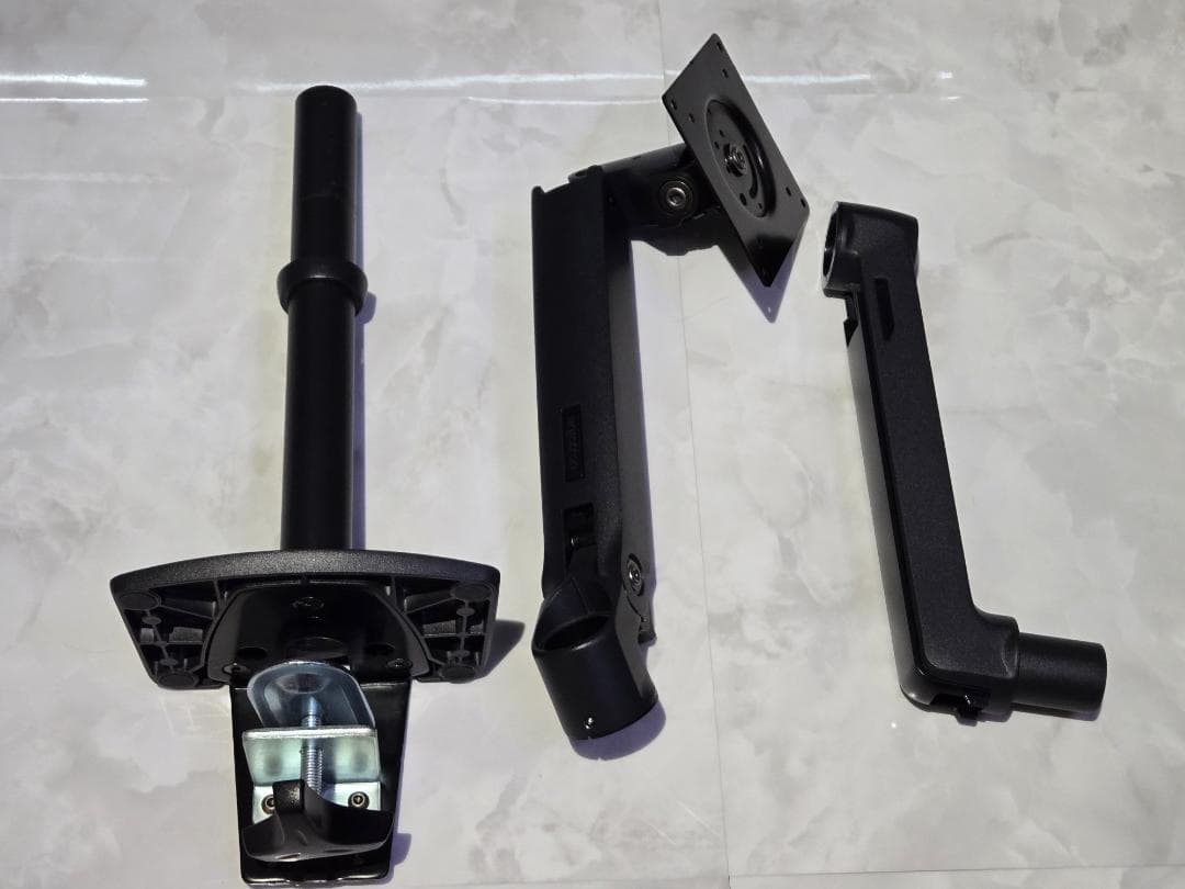 エルゴトロン LX デスクマウント モニターアーム、長身ポール