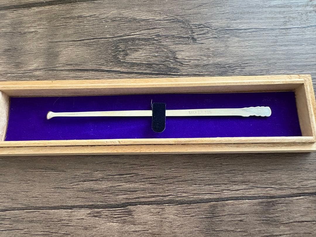 銀製品 シルバー925 SILVER925 彫金 耳かき(耳掻き みみかき)