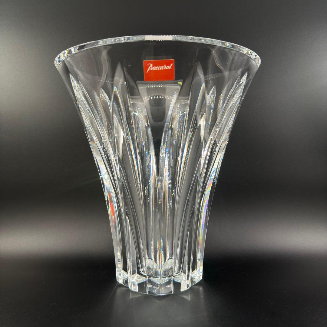 バカラ　baccara ポリニャック　ブリジット　花瓶　特大　25㎝