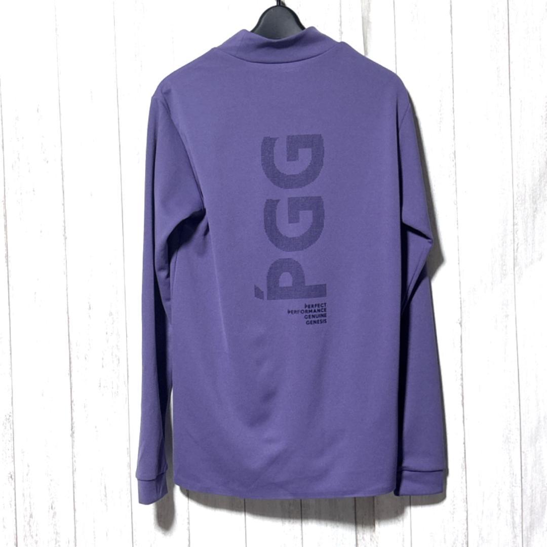 PGG ハイブリッドメッシュ長袖モックネックカットソー 4 パーリーゲイツ