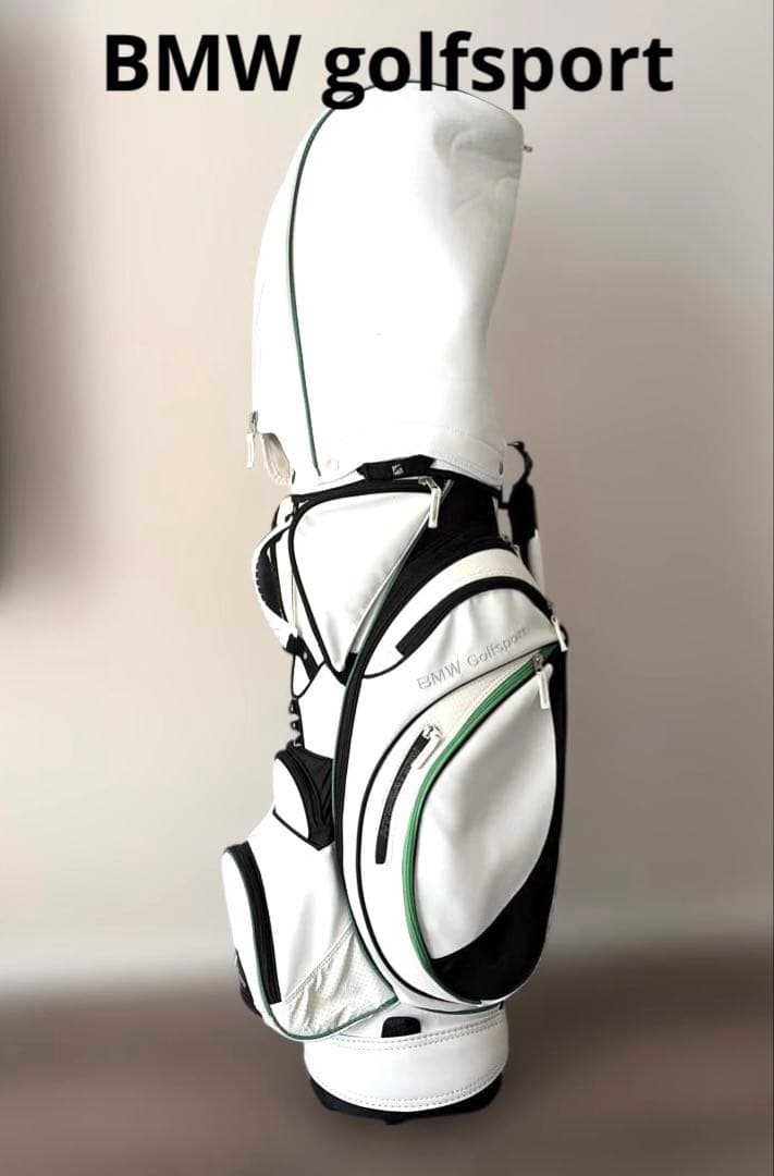 【】 elite grips ゴルフバッグ・キャディバッグ　ホワイト