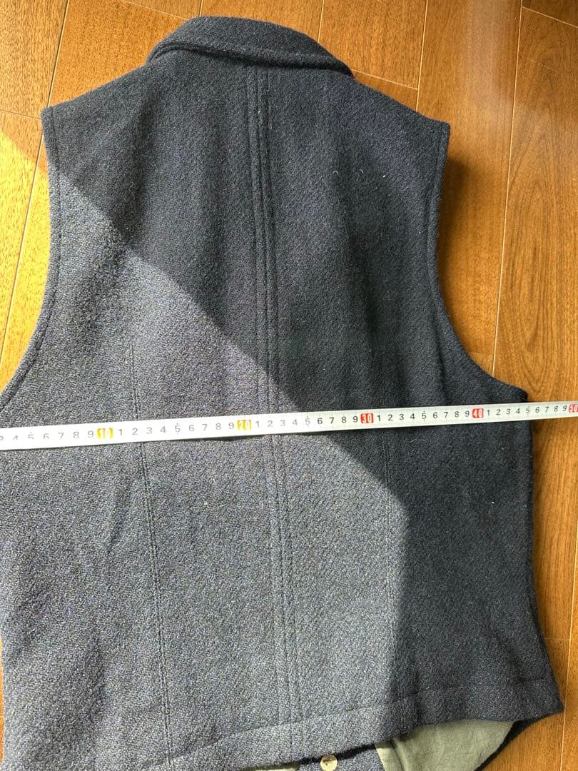 T*7様 Nigel Cabourn　マロリーベスト 48 ネイビー