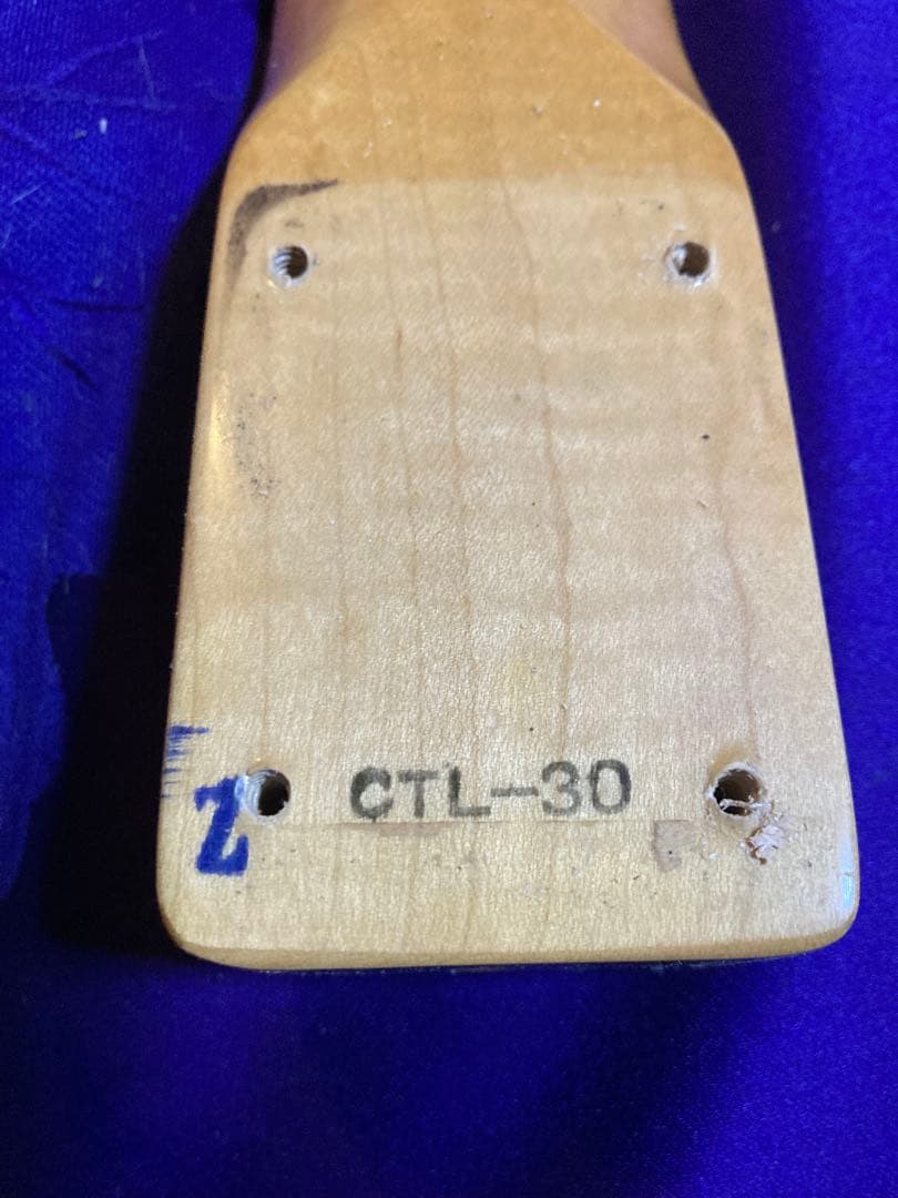 squier フジゲン製1986年CTL-30テレキャスターEシリアル