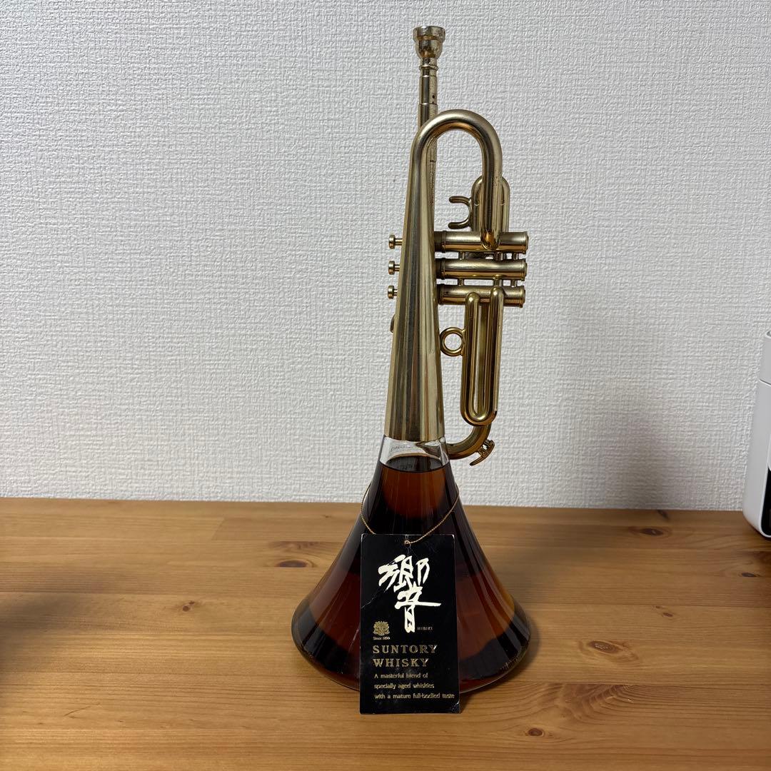 サントリーウイスキー　響 楽器シリーズ トランペット型ボトル　未開封