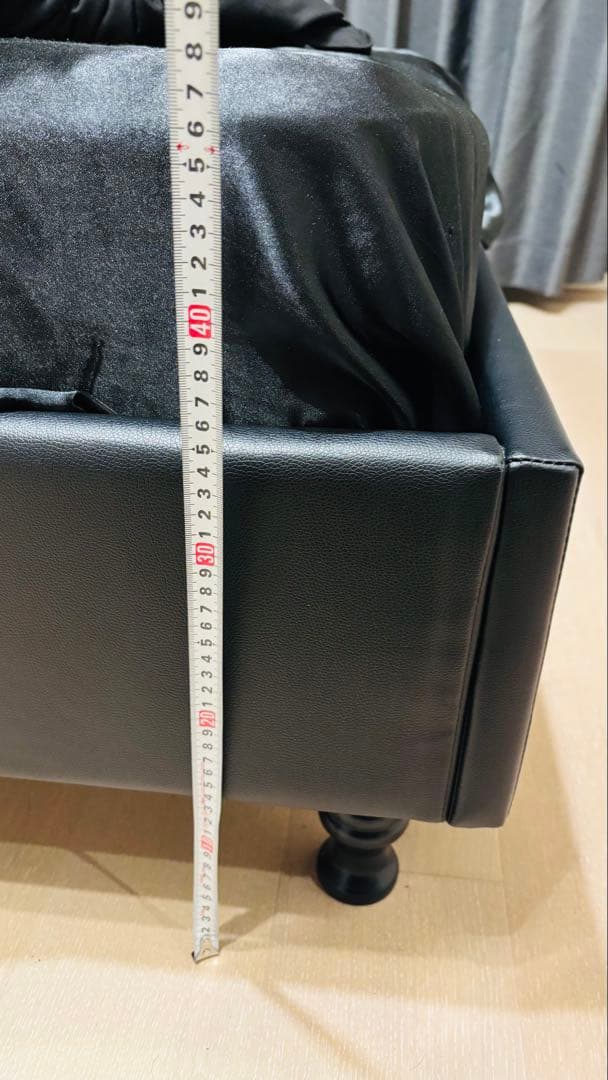 3*★様 レザー　ダブルベッド　フレーム＆マットレス