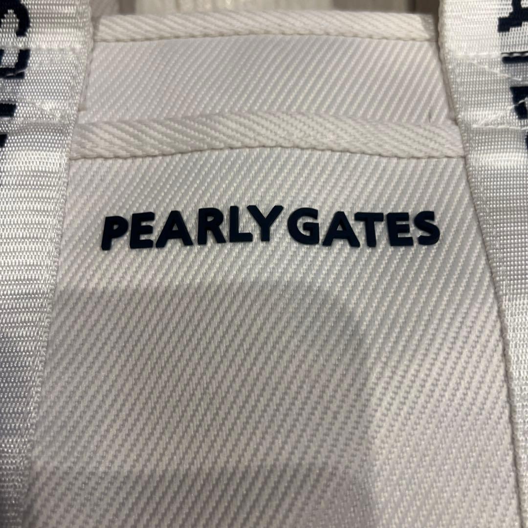 PEARLY GATES ホワイトカートバッグ