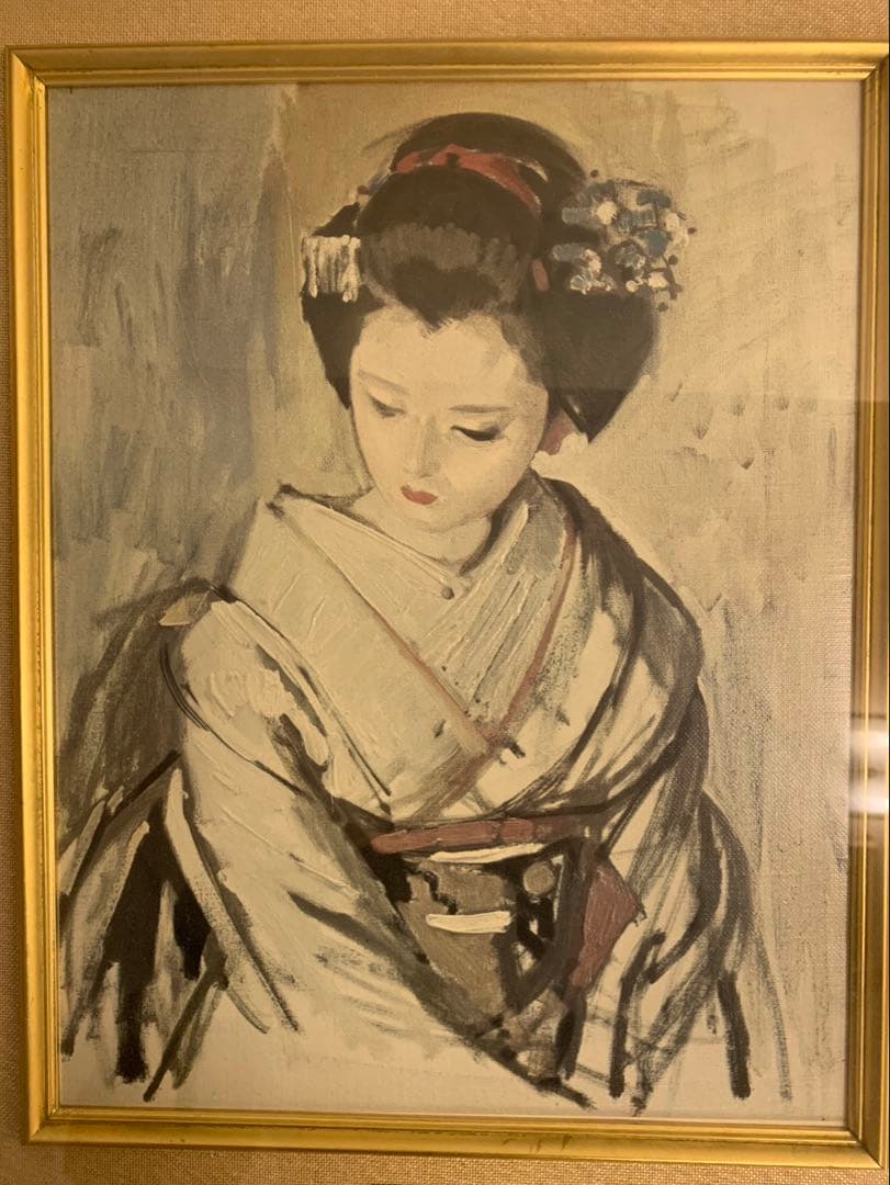 小磯亮平女性の肖像 舞妓