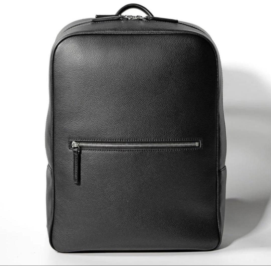 バッグ AUCENTIC Full Grain Leather Backpack