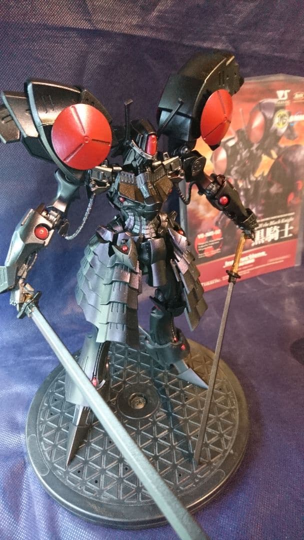 ボークス IMS 1/100 ファイブスター物語 黒騎士 塗装済完成品