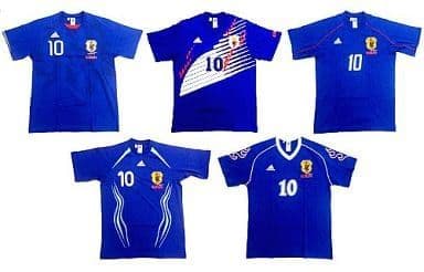 当選品○KIRINサッカー日本代表 歴代ユニT5枚セット adidas ○非売品