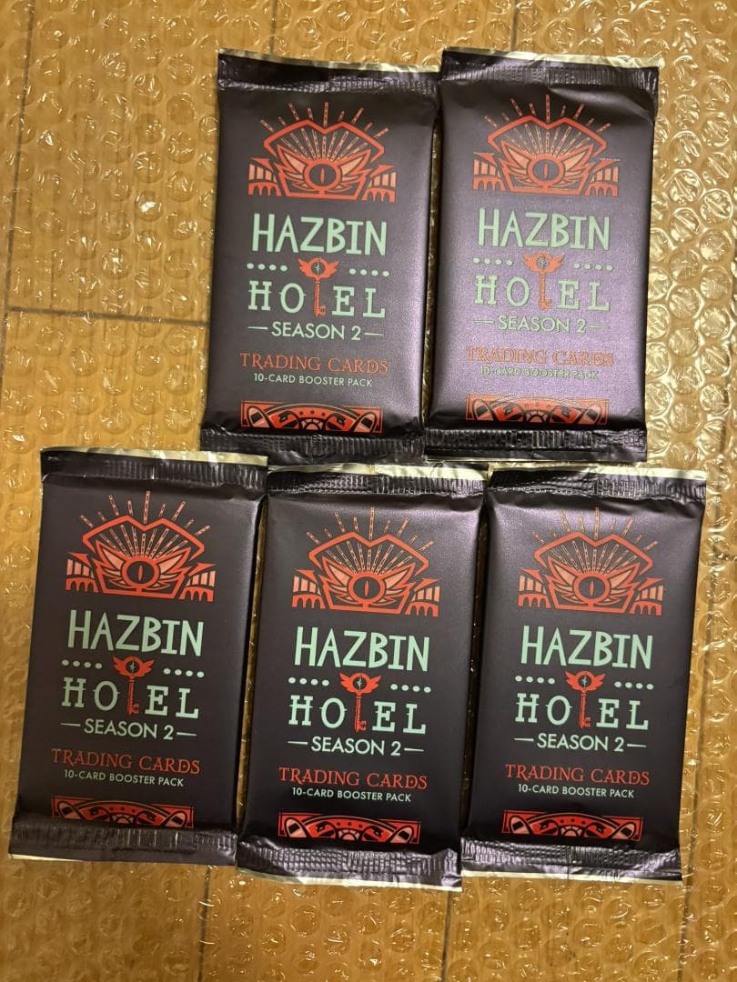 hazbin hotel ハズビンホテル カード シーズン2 5パック