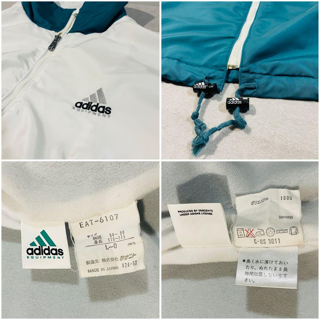【超希少!美品】90s adidas 3WAYナイロンJKT着脱フリースライナー